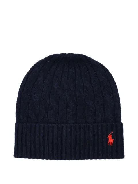 Polo Ralph Lauren cable-knit beanie Blue 455981442008