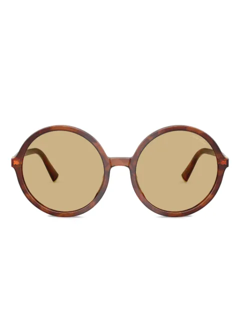 Miu Miu Eyewear round-frame sunglasses Brown MUB02S26E10R