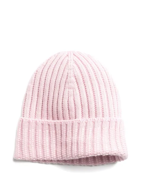 Barrie ribbed cashmere beanie Pink A00C30831