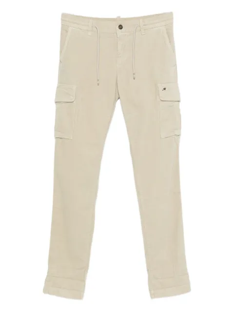 Mason's drawstring cargo-pocket trousers Neutrals 2PF2A6543VBE011