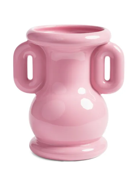 &k Amsterdam Amfora side-handles vase (26.5cm x 23cm) Pink 355103