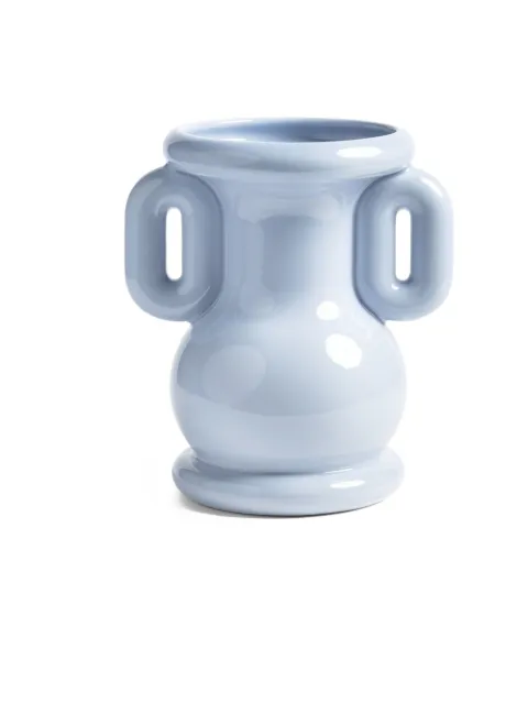 &k Amsterdam amphora handles vase (26.5cm x 23cm) Blue 355102