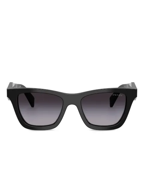 Prada Eyewear square-frame logo-detail sunglasses Black SPRC0716K90A