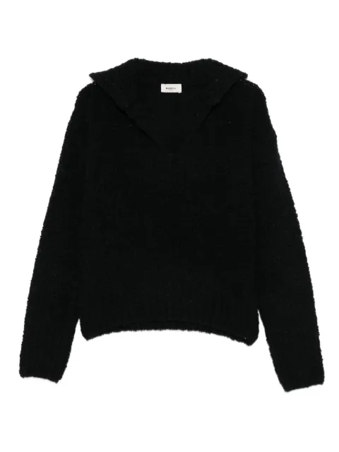 Barena long-sleeve textured sweater Black KND53770507