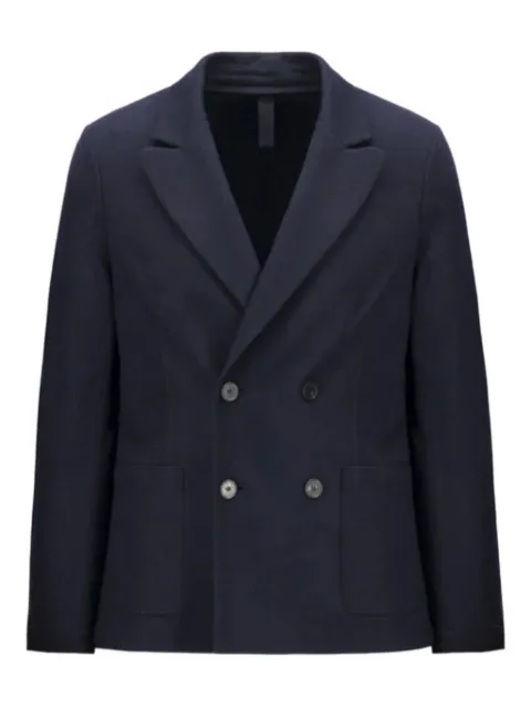 Harris Wharf London double-breasted wool jacket Blue CK6P45MYM358