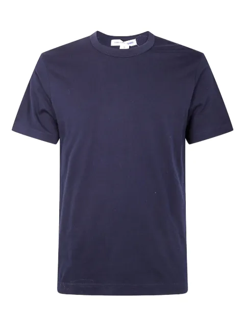 Comme Des Garçons Shirt back-logo cotton T-shirt Blue FZT0042