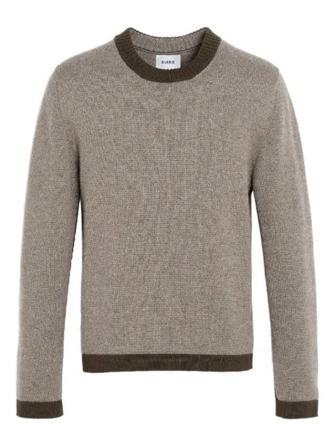 Barrie round-neck cashmere sweater Brown C318351