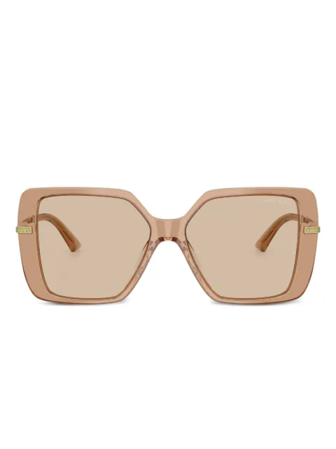 Jimmy Choo Eyewear square sunglasses Brown JC5048JU507693
