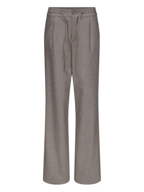 LouLou de Saison Harlem pleated drawstring trousers Brown HARLEM