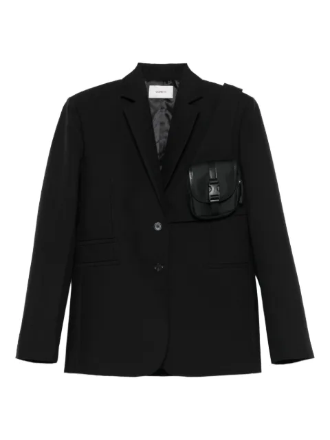Coperni single-breasted blazer Black COPV81F3004
