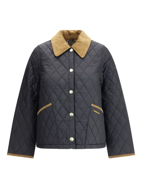Barbour Liddesdale quilted jacket Blue LQU1851