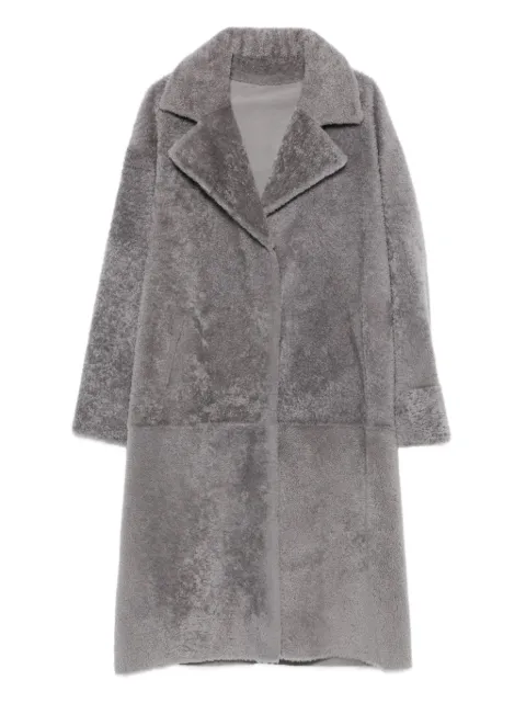 Arma shearling coat Grey 110L25609002