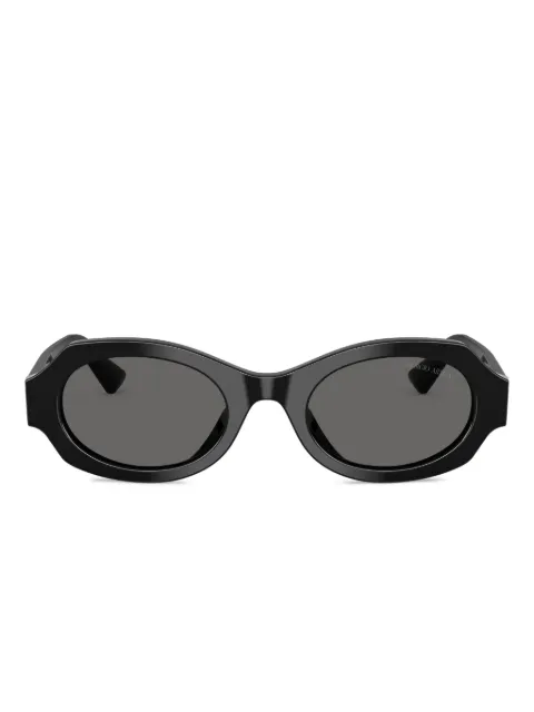 Giorgio Armani oval-frame sunglasses Black AR8245HU587587