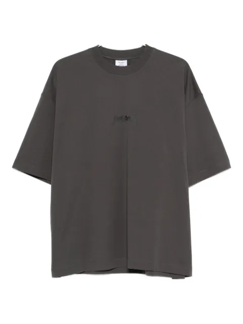 VETEMENTS logo-motif T-shirt Grey UH76TR600M