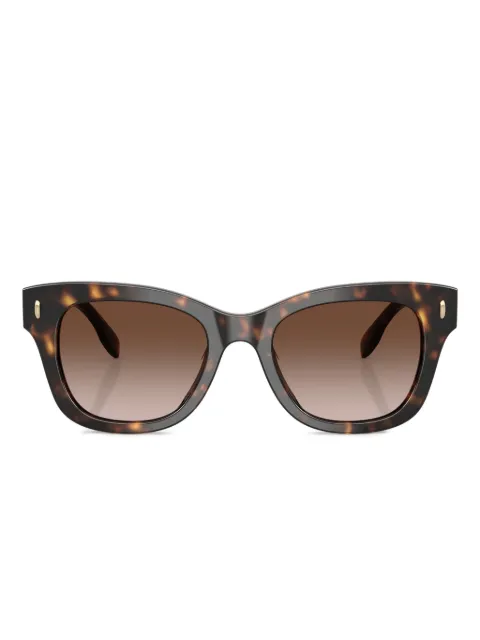 Tory Burch tortoiseshell square sunglasses Green TY7225
