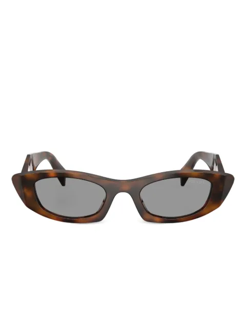 Prada Eyewear cat-eye frame tinted sunglasses Green SPRB1620D50Q