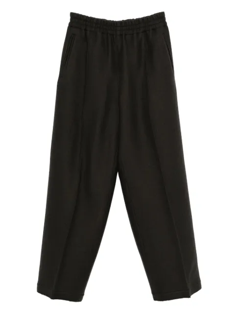 AMI Paris elasticated-waistband trousers Black H25UTR815WV0078