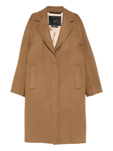 Max Mara notched-lapel coat Neutrals 2521016125600