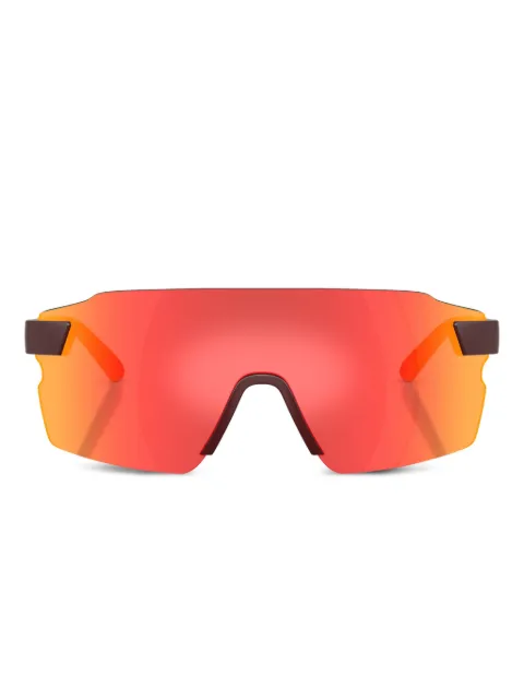 SCUDERIA FERRARI shield-frame sunglasses Red FZ6024U530M5