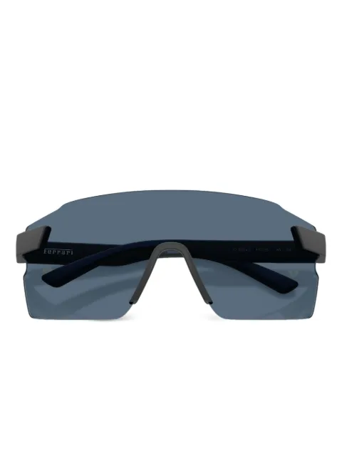 SCUDERIA FERRARI shield-frame sunglasses Grey FZ6024U51780