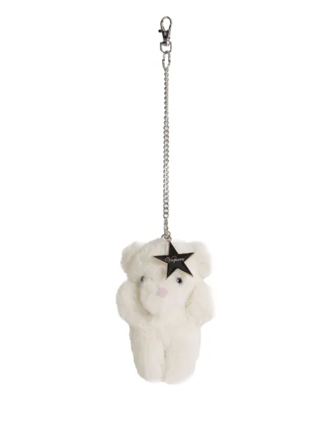 Vaquera teddy-bear star keyring White VAQ10K801
