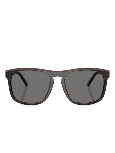 SCUDERIA FERRARI tortoiseshell square sunglasses Red FZ6020U74281