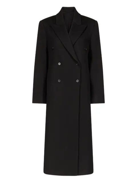 LouLou de Saison Rosco double-breasted coat Black ROSCO