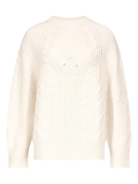 LouLou de Saison Silva cable knit sweater Neutrals SILVA