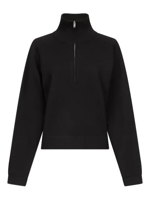 LouLou de Saison DRIES zip-front sweater Black DRIES