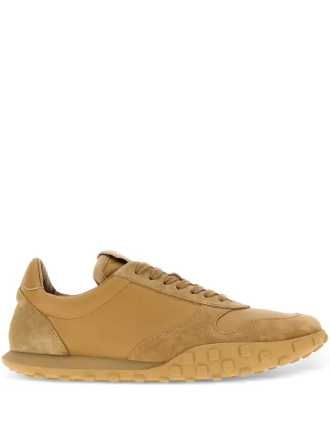Jil Sander Moon nappa-leather suede sneakers Brown J32WS0056P7394