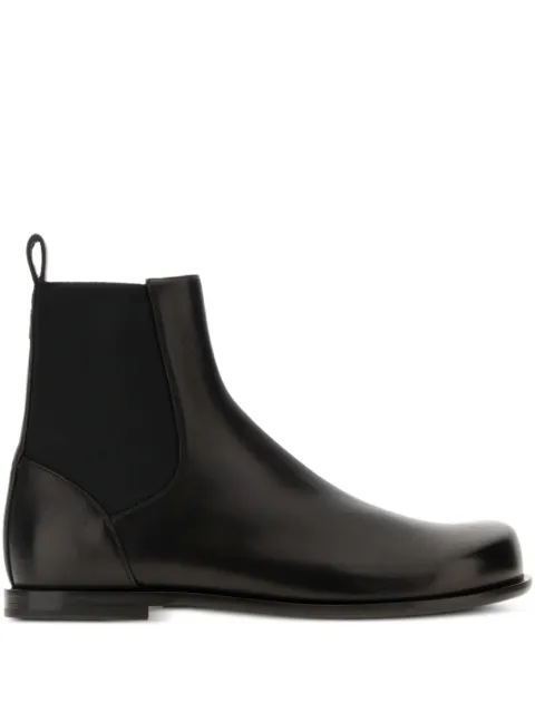 FENDI leather ankle boots Black 7U1787AUJK