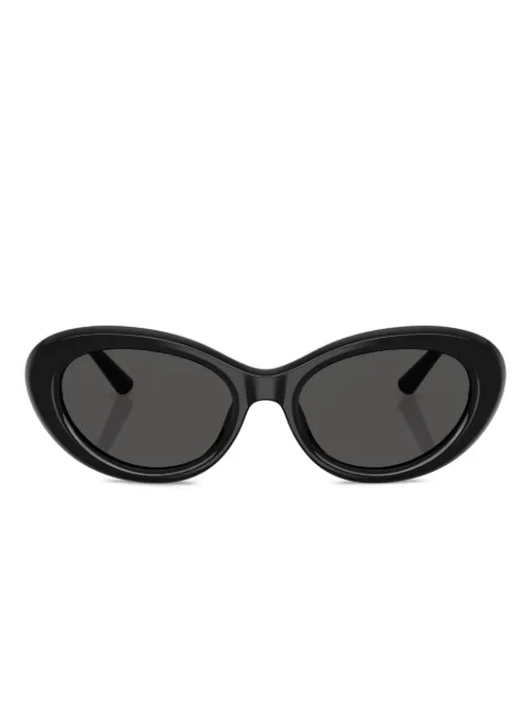 Dolce & Gabbana Eyewear oval-frame sunglasses Black DG451950187