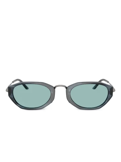 Giorgio Armani geometric-frame sunglasses Grey AR8242