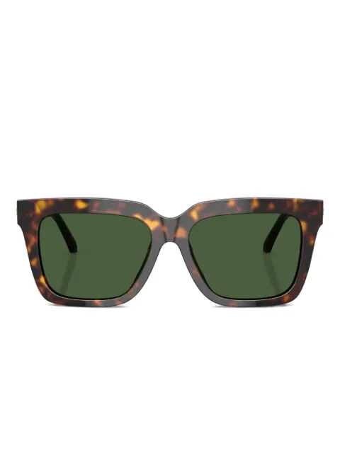 Versace Eyewear tortoiseshell-effect squared-frame sunglasses Brown VE4498