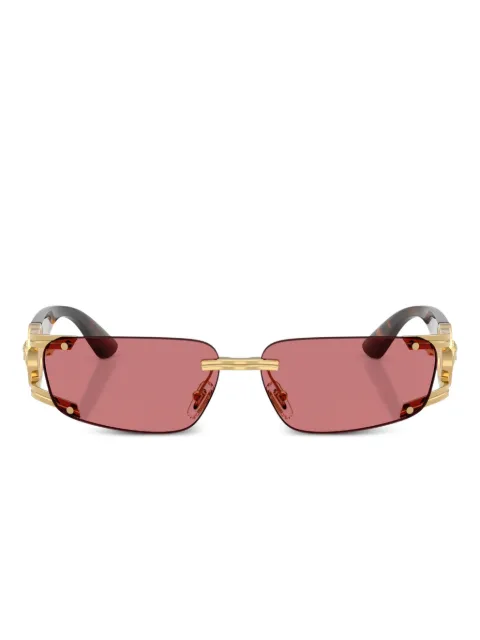 Versace Eyewear medusa-embellished rimless sunglasses Gold VE2291100275