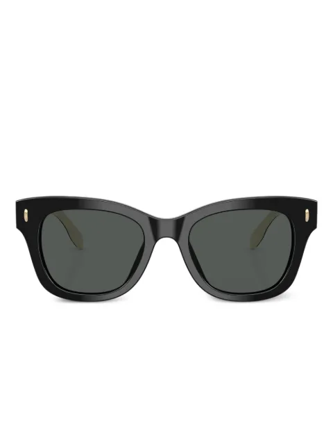Tory Burch two-tone square sunglasses Black TY7225