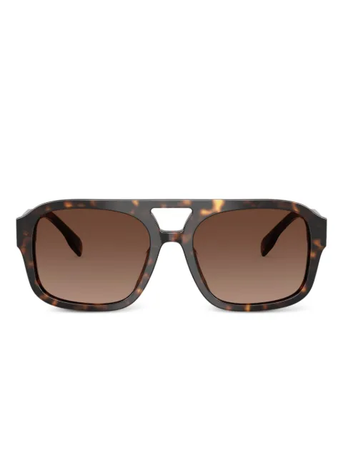 Tory Burch tortoiseshell square sunglasses Green TY7224