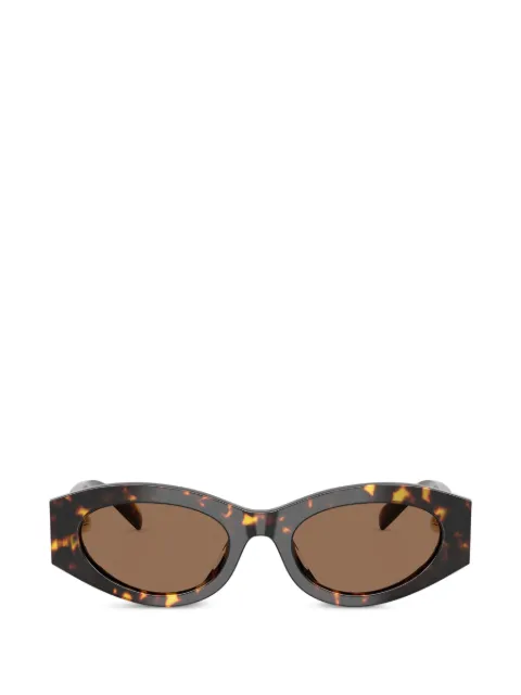 Tory Burch pierced oval sunglasses Green TY7222U198173