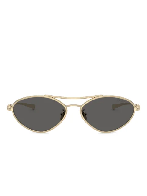 Tiffany & Co Eyewear oval-frame sunglasses Gold TF3117