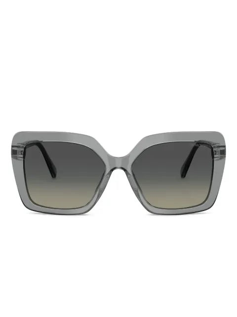 Swarovski Eyewear square-frame crystal-embellished sunglasses Grey SK6049