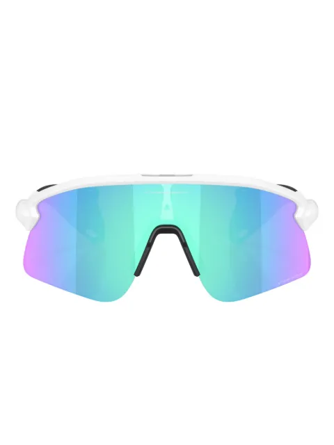 Oakley Stunt Devil S shield-frame sunglasses White OO9518951804
