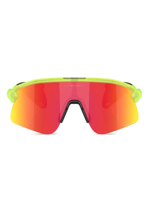 Oakley shield-frame sunglasses Yellow OO9518