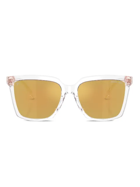 Michael Kors clear-frame logo sunglasses White MK2256U3015N0