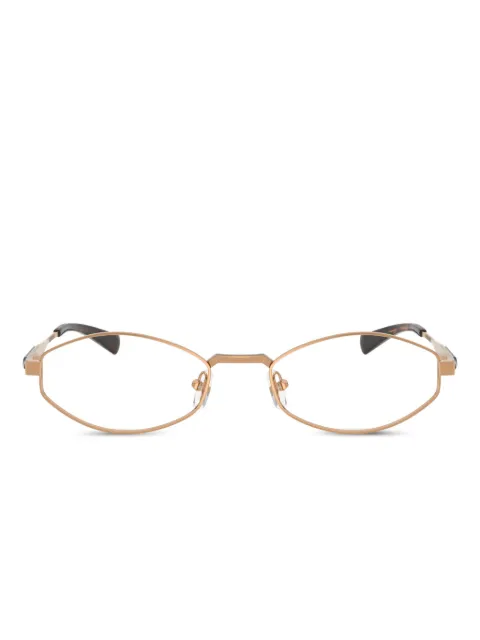 Michael Kors Palo Alto geometric-frame sunglasses Metallic 0MK1175