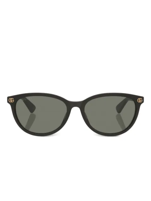 Gucci Eyewear logo-detail round-frame sunglasses Black GC0023741100B2