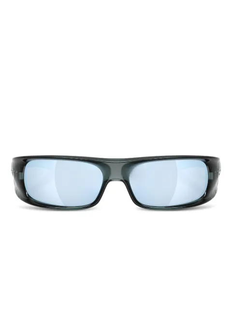 Oakley rectangle-frame sunglasses Black OO9522
