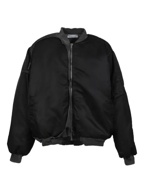 ALEXANDER DIGENOVA distressed bomber jacket Black BOMBER1BLKOILWASH
