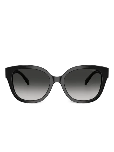 Coach logo-detail sunglasses Black HC8438U500287