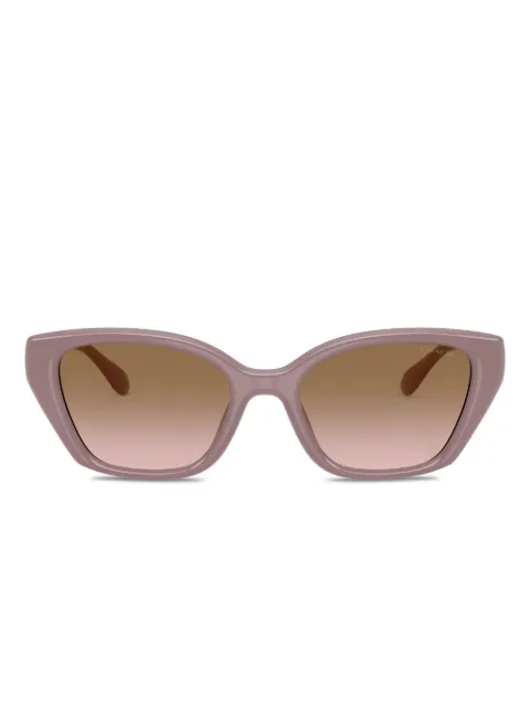 Coach C logo-plaque cat-eye sunglasses Brown HC8434U549511