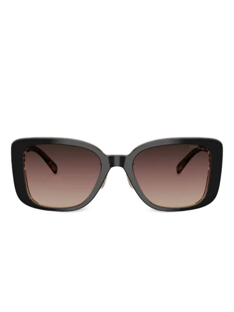 Coach oversized-frame sunglasses Black HC83525781E2